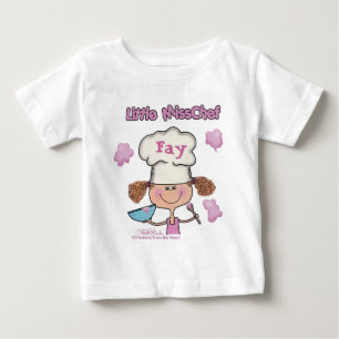 Little Miss Chef Personalise Baby T-Shirt
