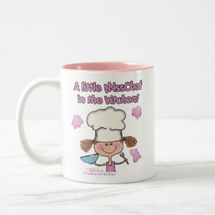 Little Miss Chef Two-Tone Coffee Mug