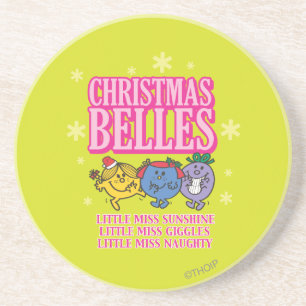 Little Miss Christmas Belles Coaster
