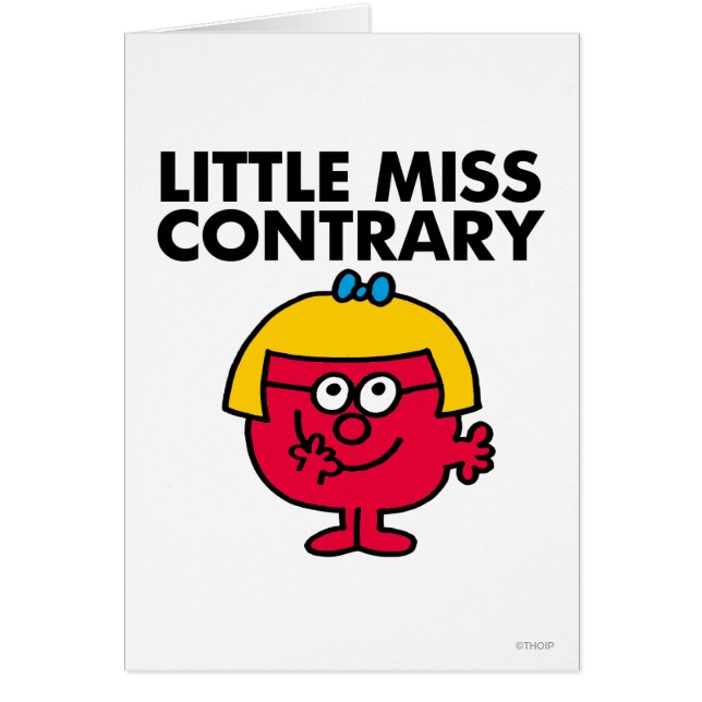 Little Miss Contrary (Front)