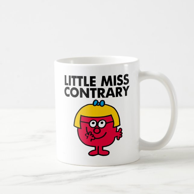 Little Miss Contrary Coffee Mug (Right)