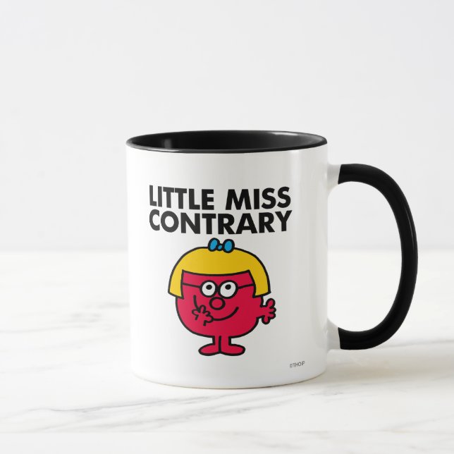 Little Miss Contrary Mug (Right)