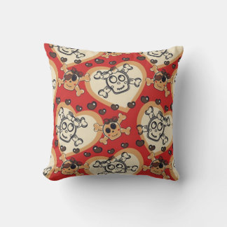 Little Miss Cross And Bones Cushion