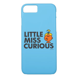 Little Miss Curious   Black Lettering Case-Mate iPhone Case