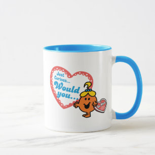 Little Miss Curious   Valentine Mug