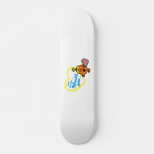 Little Miss Curious Valentine's Day Wish Skateboard