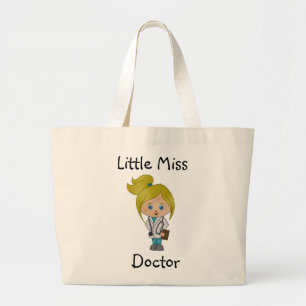 Little Miss Doctor - Cute Blonde Tote Bag