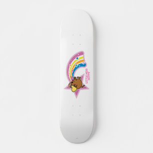 Little Miss Dotty Chasing Rainbows Skateboard