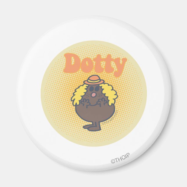Little Miss Dotty | Spotlight Magnet (Front)