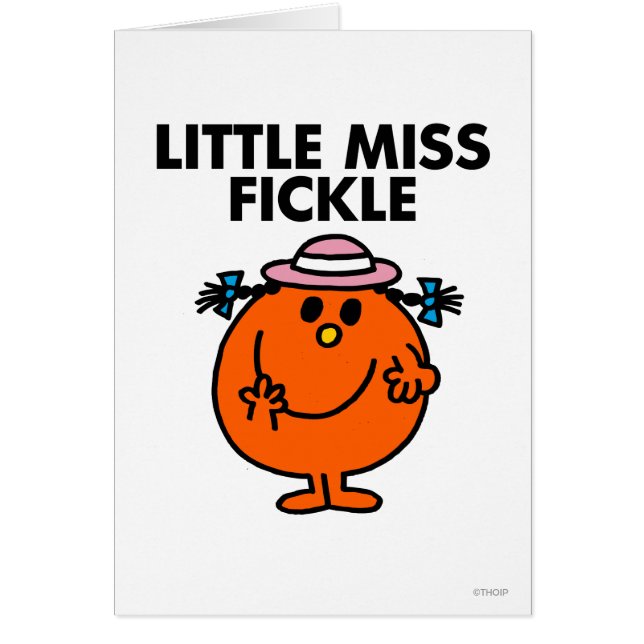 Little Miss Fickle | Black Lettering (Front)