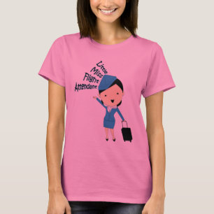 Little Miss Flight Attendant T-Shirt