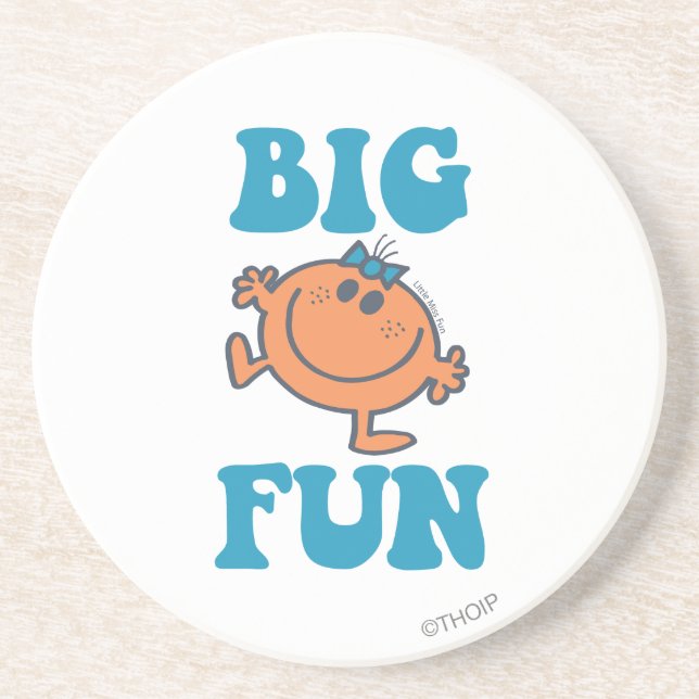 Little Miss Fun | Big Fun Coaster (Front)