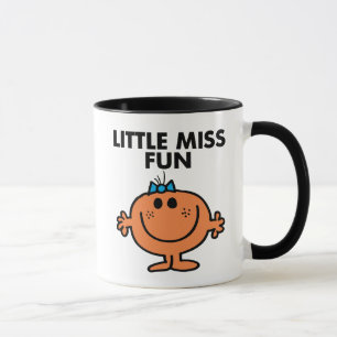Little Miss Fun   Black Lettering Mug