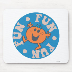 Little Miss Fun Fun Fun Mouse Pad