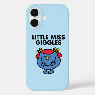 Little Miss Giggles   Black Lettering iPhone 16 Case