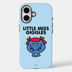 Little Miss Giggles   Black Lettering iPhone 16 Case
