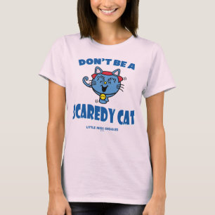 Little Miss Giggles Scaredy Cat Halloween T-Shirt