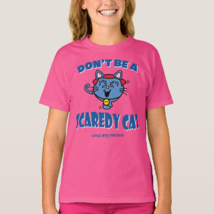 Little Miss Giggles Scaredy Cat Halloween T-Shirt