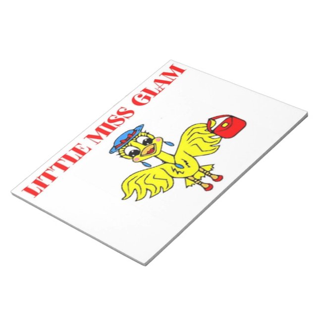 LITTLE MISS GLAM NOTEPAD (Angled)