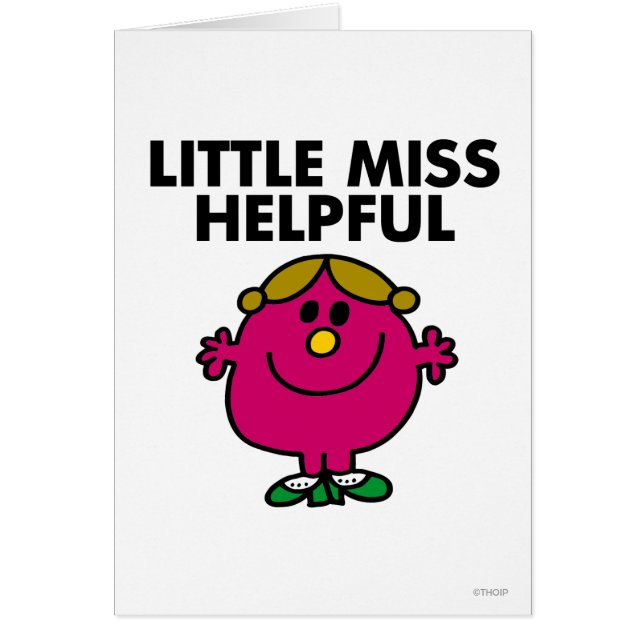 Little Miss Helpful Classic (Front)