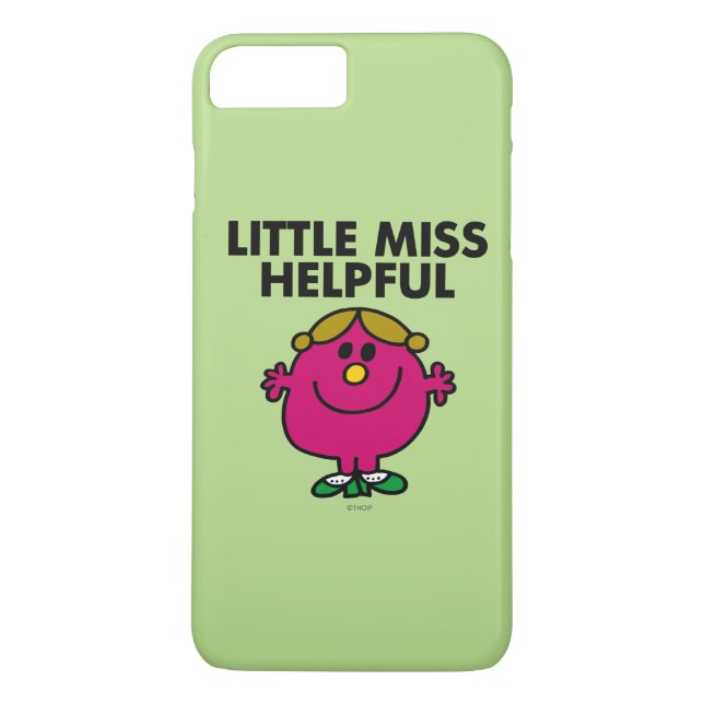 Little Miss Helpful Classic Case-Mate iPhone Case (Back)