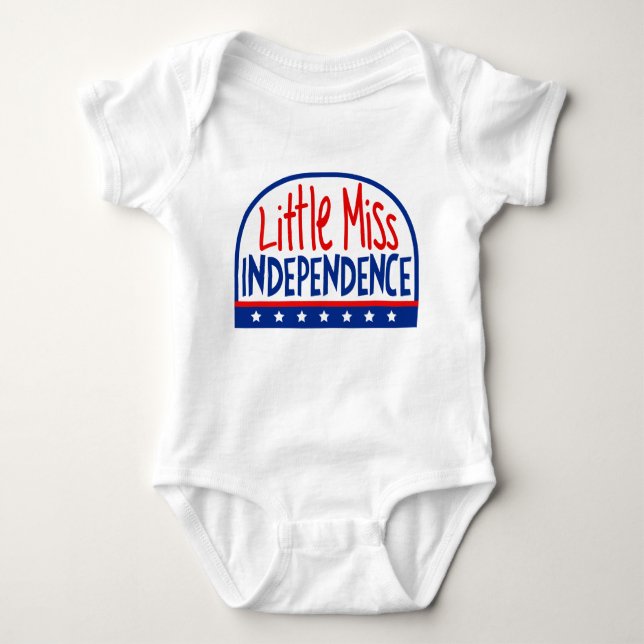 Little Miss Independence Infant Creeper (Front)