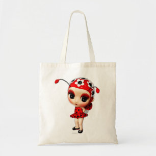 Little Miss Ladybug Tote Bag