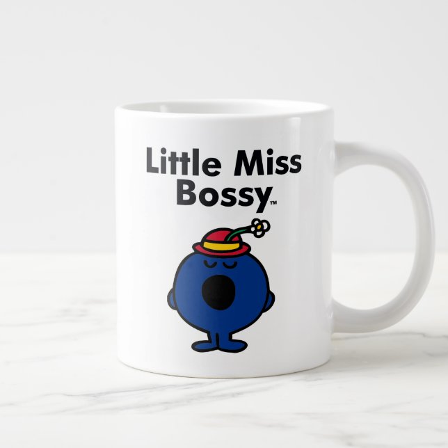 Little Miss | Little Miss Bossy is So Bossy Large Coffee Mug (Right)