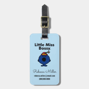Little Miss Little Miss Bossy is So Bossy Luggage Tag