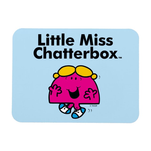 Little Miss | Little Miss Chatterbox is So Chatty Magnet (Horizontal)