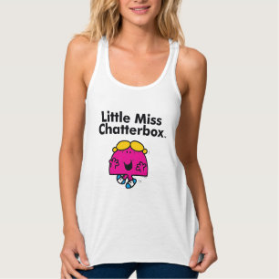 Little Miss   Little Miss Chatterbox is So Chatty Singlet