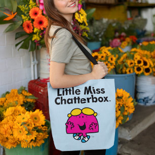 Little Miss Little Miss Chatterbox is So Chatty Tote Bag