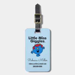 Little Miss Little Miss Giggles Likes To Laugh Luggage Tag