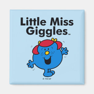 Little Miss Little Miss Giggles Likes To Laugh Magnet