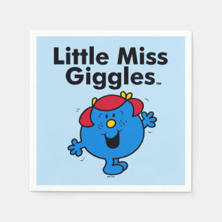 Little Miss | Little Miss Giggles Likes To Laugh Napkin