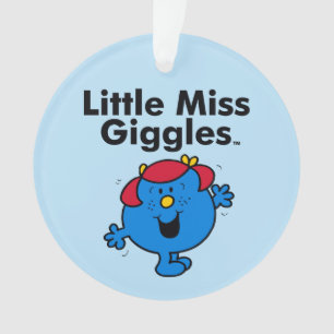 Little Miss   Little Miss Giggles Likes To Laugh Ornament