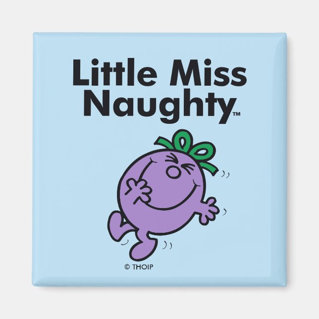 Little Miss | Little Miss Naughty is So Naughty Magnet (Front)