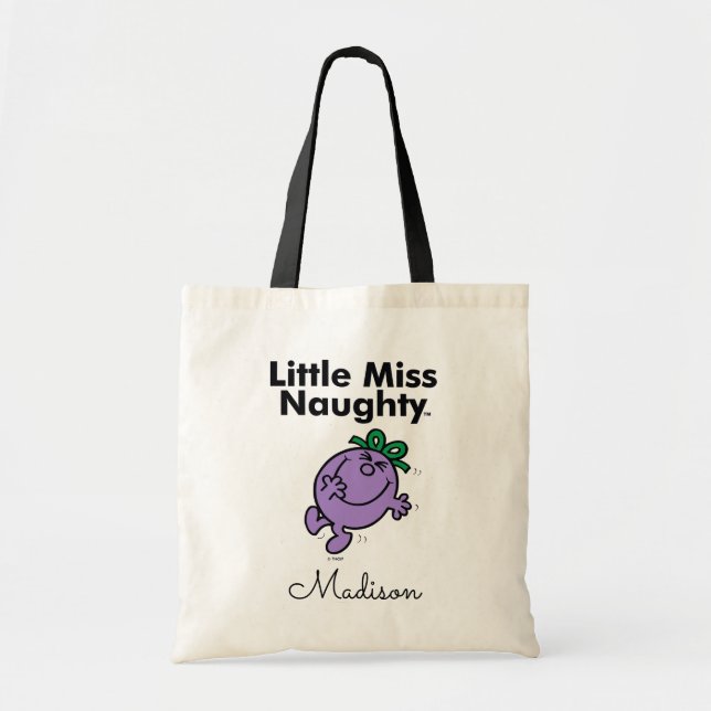 Little Miss | Little Miss Naughty is So Naughty Tote Bag (Front)