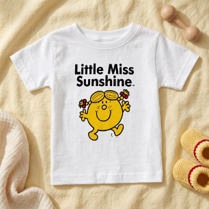 Little Miss Little Miss Sunshine is a Ray of Sun Baby T-Shirt