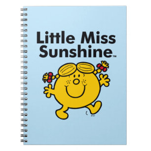 Little Miss Little Miss Sunshine is a Ray of Sun Notebook