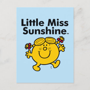Little Miss Little Miss Sunshine is a Ray of Sun Postcard