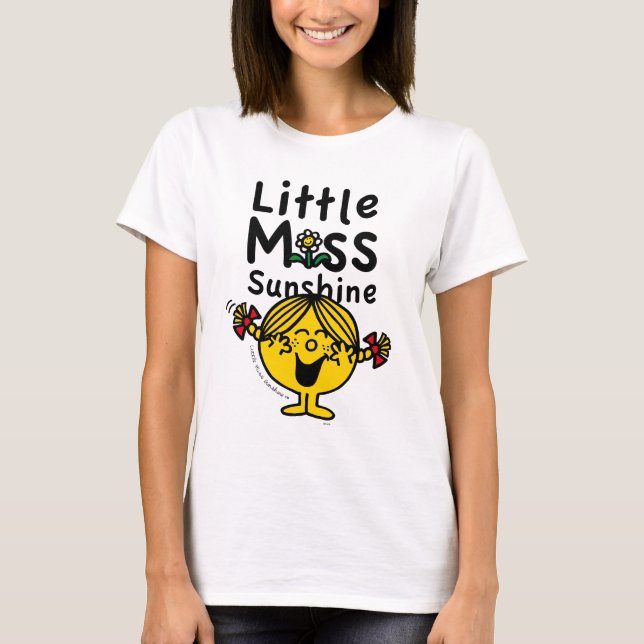 Little Miss | Little Miss Sunshine Laughs T-Shirt (Front)