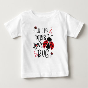 Little Miss love bug Baby T-Shirt