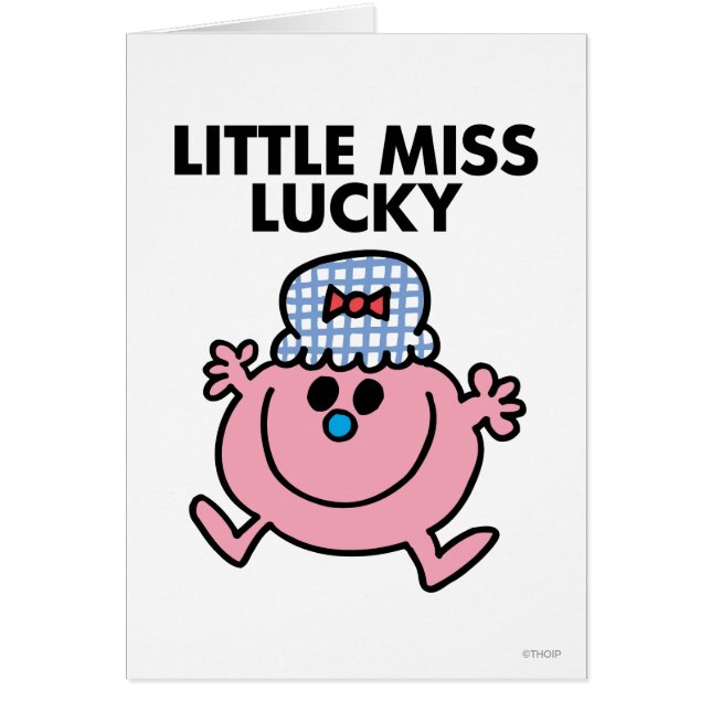 Little Miss Lucky | Black Lettering (Front)