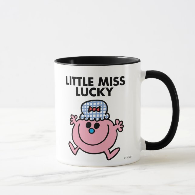 Little Miss Lucky | Black Lettering Mug (Right)
