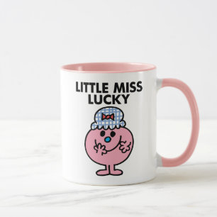 Little Miss Lucky Hiding Her Mouth Mug