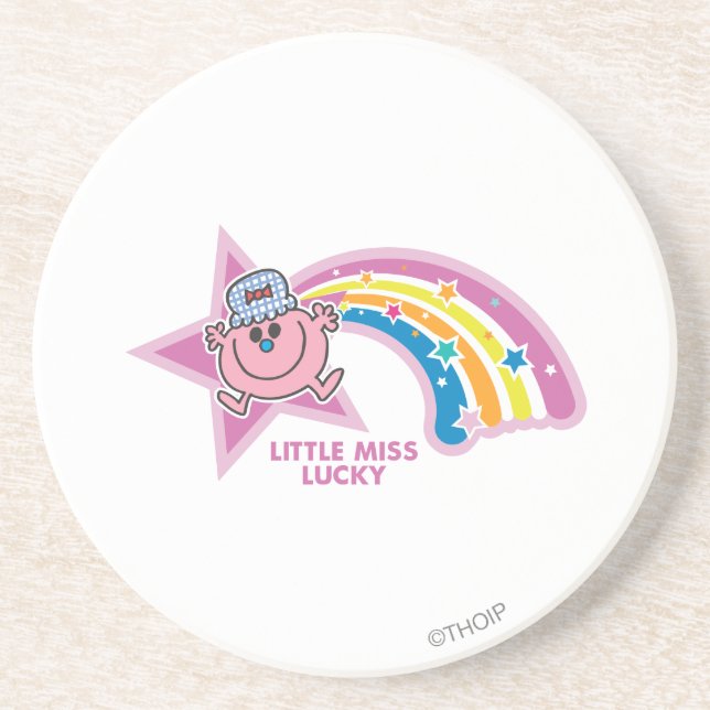 Little Miss Lucky | Rainbow Coaster (Front)