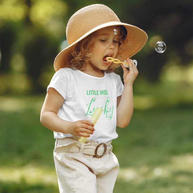 Little Miss Lucky St Patrick's Day Toddler T-Shirt (Creator Uploaded)