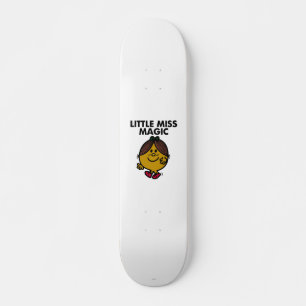 Little Miss Magic Black Lettering Skateboard