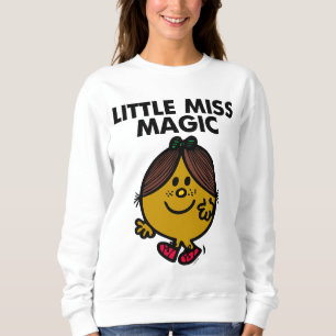 Little Miss Magic   Black Lettering Sweatshirt
